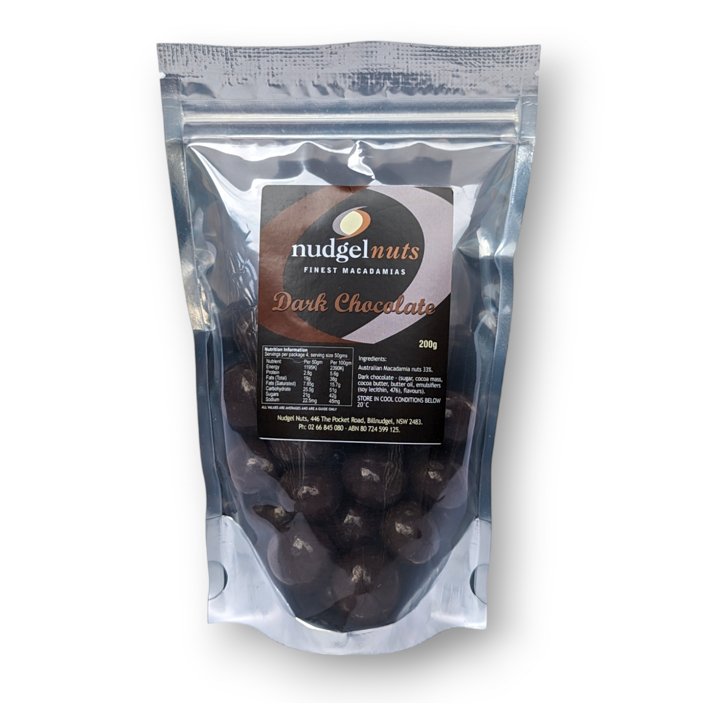 Dark Chocolate Macadamia Nuts